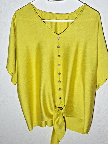Italienische mode bluse gelb - bluse,