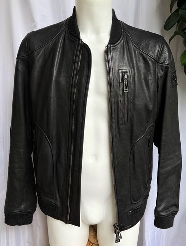 Belstaff lederjacke stanton - lederjacke,