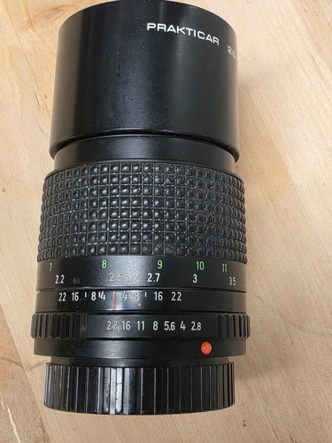 Objektiv praktikar 135 - 2.8,