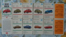 Quartett Auto Volksporsche 914 VW Käfer VW Karmann - Ghia VW Bus Ausgabe 1970
