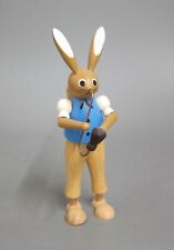 Hase 16 cm Erzgebirgische Volkskunst Osterhase Holz Erzgebierge 