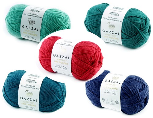 50g weiche sockenwolle gazzal - 50g,