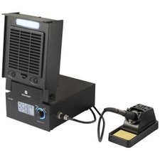 TOOLCRAFT LSL-951 Lötstation mit LED-Beleuchtung und Lötrauchabsaugung digital