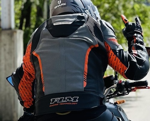 Flm motorrad lederjacke - lederjacke, 54