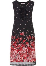 sheego Damen Kleid Damenkleid