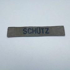 Bundeswehr Namensschild oliv