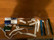 Konvolut: Reißverschlüssel, Schrägband, Stopfgarn, Haken&Ösen, vermtl.60-80er J.