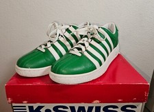 K Swiss Green/White. Lightly