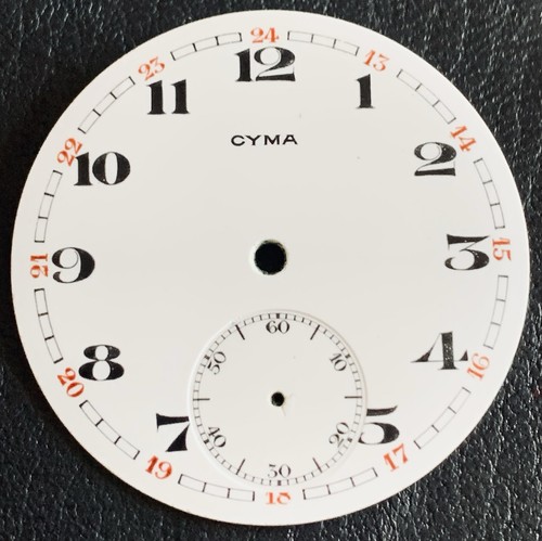 Cyma taschenuhr zifferblatt - cyma,