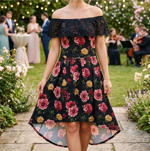 Blumenkleid partykleid - 🌺blumenkleid,