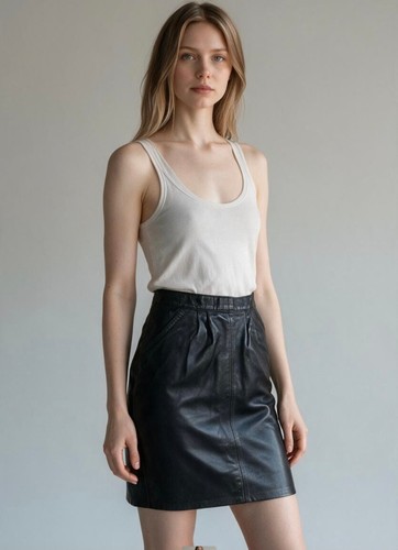 Lederrock minirock damen - minirock,