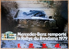 original Mercedes Plakat