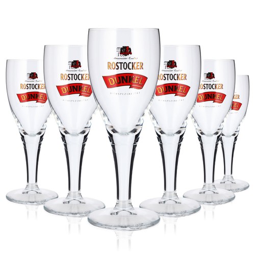 Rostocker bier glas - rostocker,