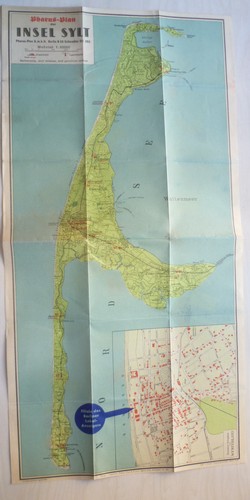 Pharus plan der insel sylt - pharus-plan,