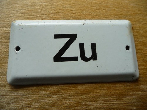 Emailschild siebziger - emailschild,