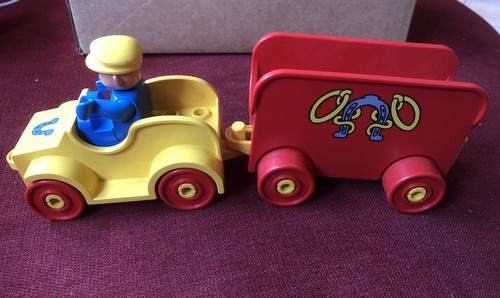 Lego duplo altes auto - altes, gelb