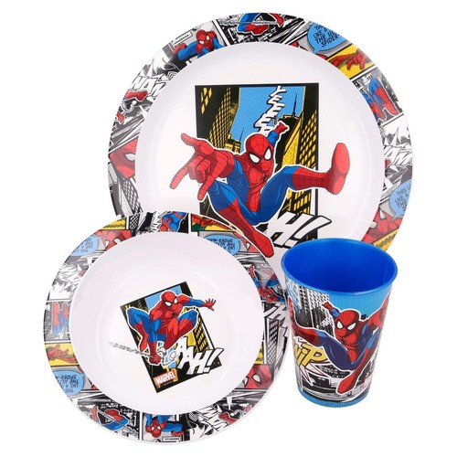 Spiderman geschirrset kinder - spiderman,