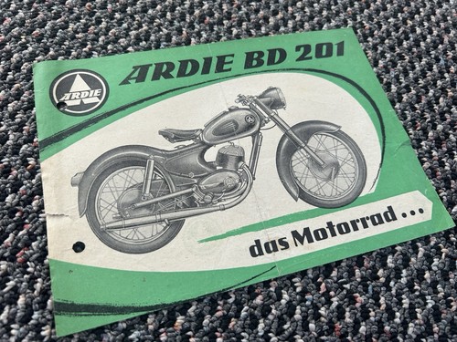Ardie bd201 das - das, motorrad