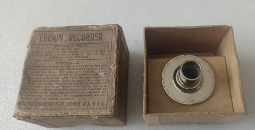 Edison phonograph recorder - phonograph,