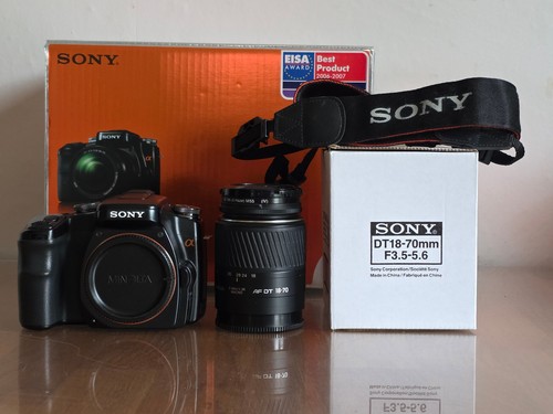 Sony alpha dslr a100k - alpha, dslr-a100k