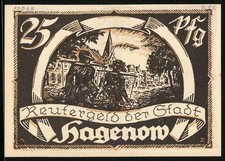 Notgeld Hagenow 1922, 25