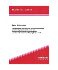 Die Haftung der Vorstands- und