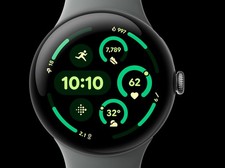 Google Pixel Watch 3 45 mm Smartwatch Matte Hazel Sportarmband Wi-Fi wie NEU OVP