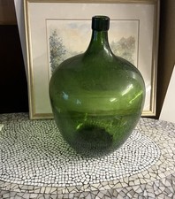 Antik Weinballon Waldglas