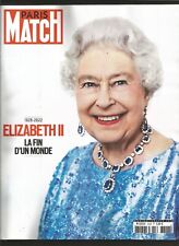 PARIS MATCH, N°3828, September 2022.  ELIZABETH II 1926-2022. La Fin d´un Monde