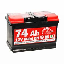 Autobatterie 74Ah 12V 680A ersetzt 70Ah 72Ah 74Ah 75Ah Speed