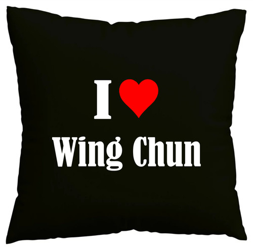 Kissenbezug love wing chun - kissenbezug,