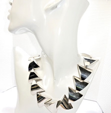 Collier Silber 1980er Robert