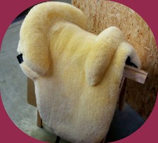 Zalea Sattelbezug Sattelsitz echt Lammfell - Ludomar ALTA ESCUELA