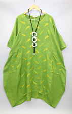 Moonshine leinen kleid - moonshine,