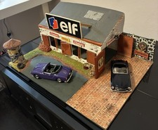 Diorama 1:43 Handarbeit Holz -