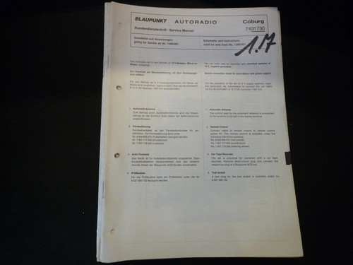 Original schaltplan service - original,