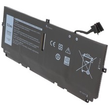 Akku passend für Dell XPS 13 9300, Li-Polymer, 7,6V, 6840mAh, 52Wh