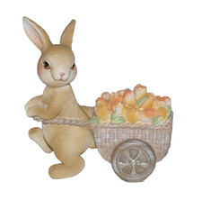 Deko Hase Osterhase Karre