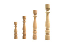 Pyramidensäule / Holzsäule aus Buche  - versch. Größen  Pyramidenbau Erzgebirge