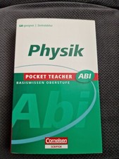 Physik Kompaktwissen Basiswissen Oberstufe Pocket Teacher Abi Cornelsen