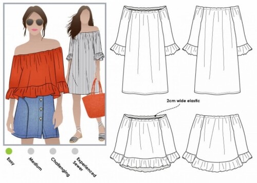 Style arc schnittmuster ellie - style,