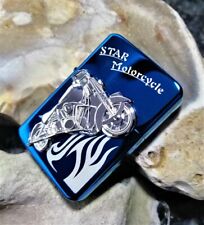 Feuerzeug Gas Feuerzeug Biker edel Design Serie plus Carbon Geschenkbox No 2080