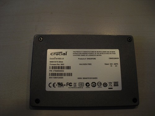Crucial ssd - crucial, 64