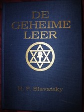 Blavatsky  De Geheime Leer - holländisch Band 1+2 Cosmogenesis Anthropogenesis