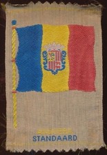 Fahne (Flagge)  von Andorra
