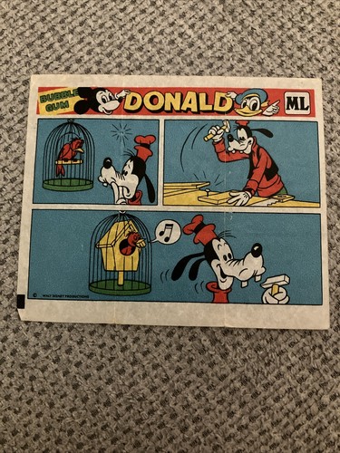 Kaugummibild donald - kaugummibild, ml