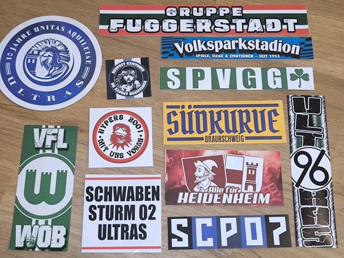 Aufkleber sticker mix - sticker, fans