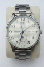 Herren Armbanduhr JUNKERS Iron Annie JU52 6640 Edelstahl 40 mm Flieger-Uhr