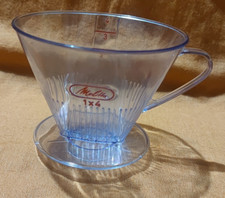Melitta 1Loch Kaffeefilter  1x4 Plastik Filter Schnellfilter Kunststoff