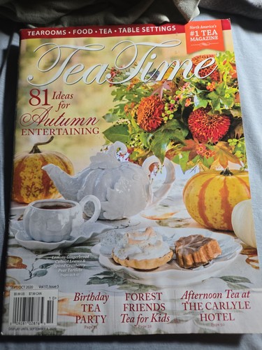 Tea time magazine sept oct - tea, sept/oct
